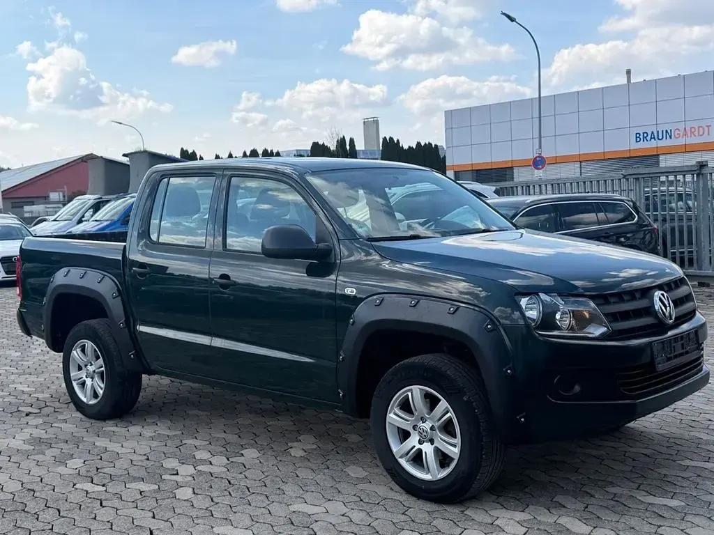 Gebraucht VW Amarok Basis 140 PS (102 kW) 2015 Grün Pickup