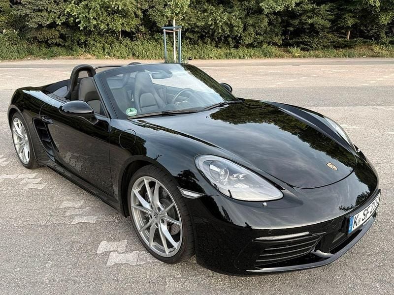 Schwarz Gebraucht 2019 Porsche Boxster Cabrio | 51.718 € (Etwas zu teuer) - Bild 1/4