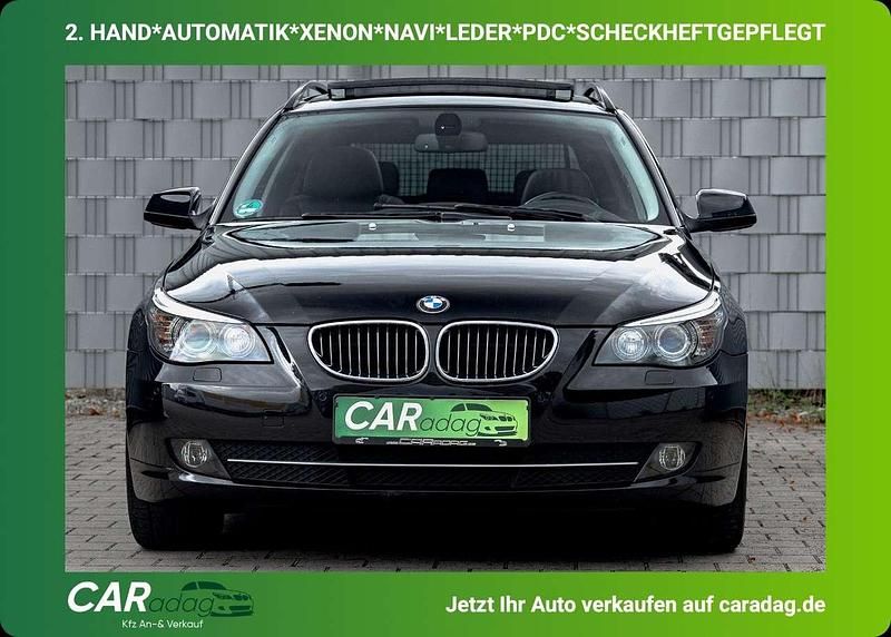 Gebraucht BMW 520 Exclusive 177 PS (130 kW) 2010 Schwarz Kombi