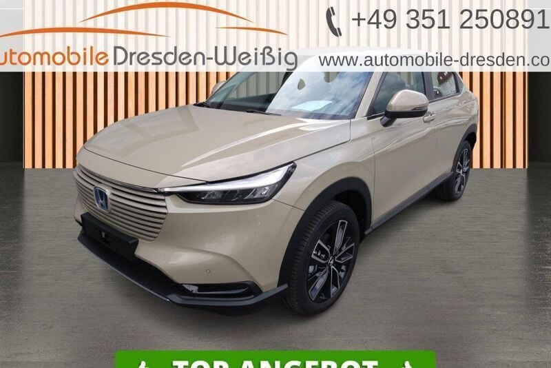 Sand khaki p. Gebraucht 2023 Honda HR-V Elegance SUV | 26.980 € (Guter Preis) - Bild 1/4