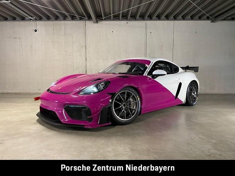 Weiss Gebraucht 2024 Porsche Cayman GT4 Coupé | 199.900 € - Bild 1/4