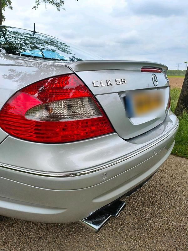 Gebraucht Mercedes CLK55 AMG AMG 367 PS (269 kW) 2003 Silber Coupé