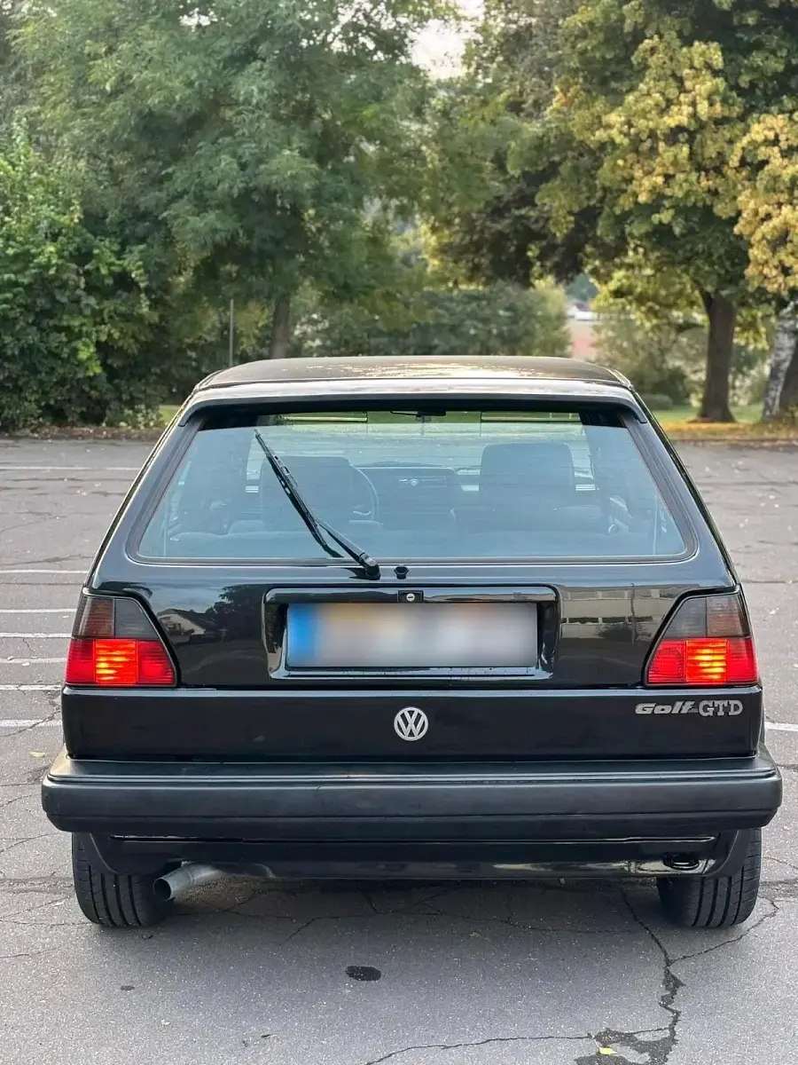 Gebraucht VW Golf II GTD 80 PS (58 kW) 1990 Schwarz Kleinwagen