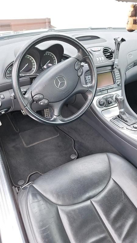 Gebraucht Mercedes SL350 2008 Schwarz Cabrio