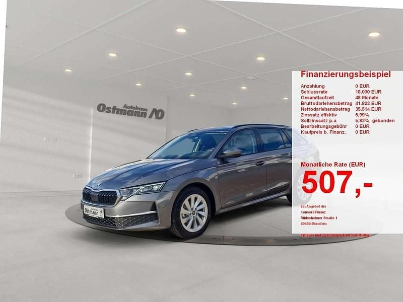 Grau Neu 2025 Skoda Octavia Selection Kombi | 33.990 € (Fairer Preis) - Bild 1/4