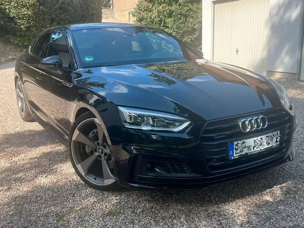 Używany Audi A5 Sportback Ambiente 252 KM (185 kW) 2018 Czarny Hatchback