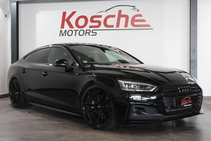 Schwarz Gebraucht 2017 Audi A5 Sportback S-Line Limousine | 17.480 € (Fairer Preis) - Bild 1/4