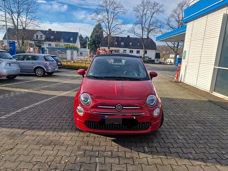 Rot Gebraucht 2021 Fiat 500C Lounge Cabrio | 9.500 € (Superpreis) - Bild 1/4