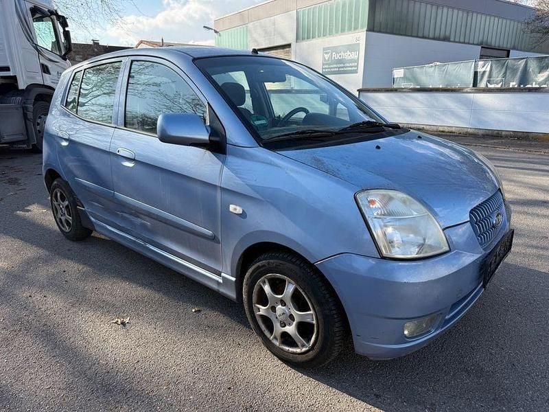 Gebraucht Kia Picanto EX 65 PS (47 kW) 2007 Blau Kleinwagen