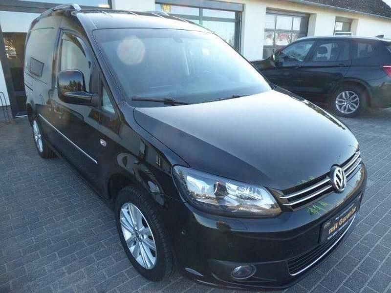Gebraucht VW Caddy Cup 102 PS (75 kW) 2014 Schwarz Van / Kleinbus