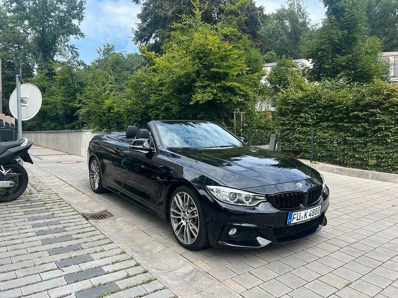 Schwarz Gebraucht 2014 BMW 430 Cabriolet M Sport Cabrio | 20.999 € (Teuer) - Bild 1/4