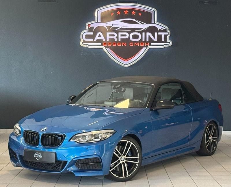 Blau Gebraucht 2018 BMW M240 M Sport Cabrio | 31.900 € (Guter Preis) - Bild 1/4