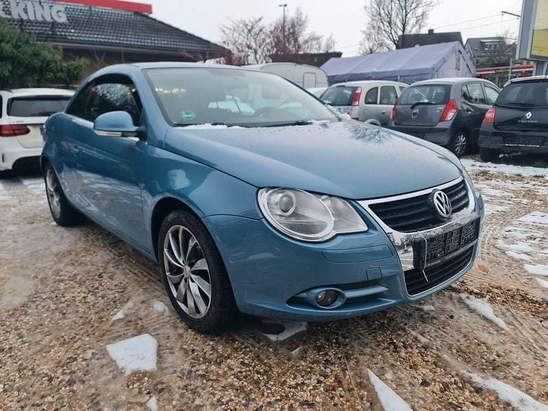 Blau Gebraucht 2007 VW Eos Cabrio | 1.999 € (Superpreis) - Bild 1/4