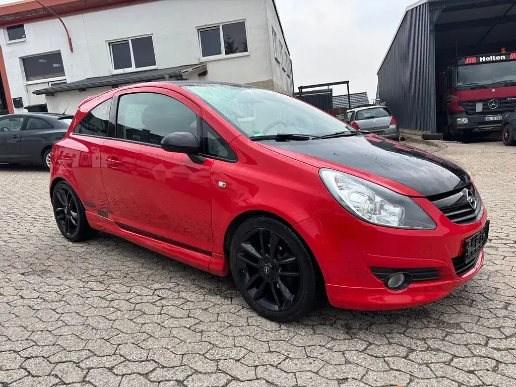 Gebraucht Opel Corsa 87 PS (63 kW) 2010 Rot Kleinwagen
