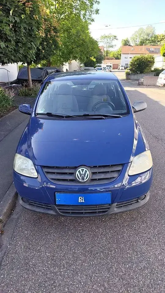 Gebraucht VW Fox 54 PS (39 kW) 2007 Blau Kleinwagen