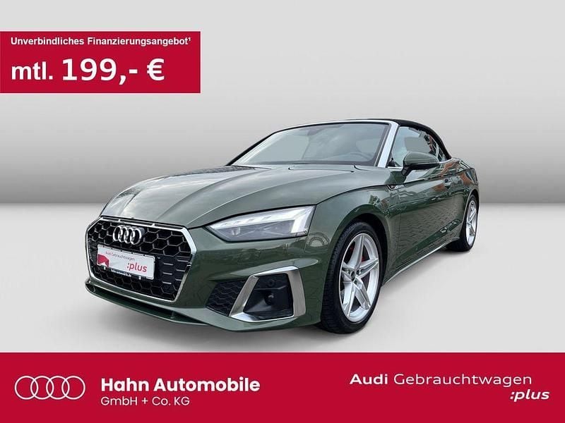 Gebraucht Audi Cabriolet S-Line 204 PS (150 kW) 2025 Grün Cabrio