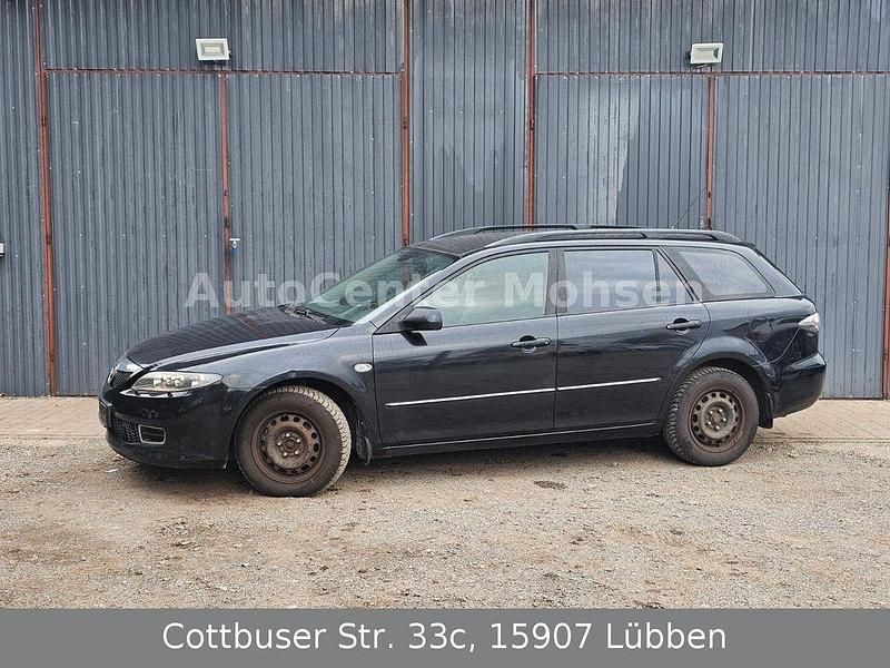 Schwarz Gebraucht 2007 Mazda 6 Active Plus Kombi | 999 € (Guter Preis) - Bild 1/4