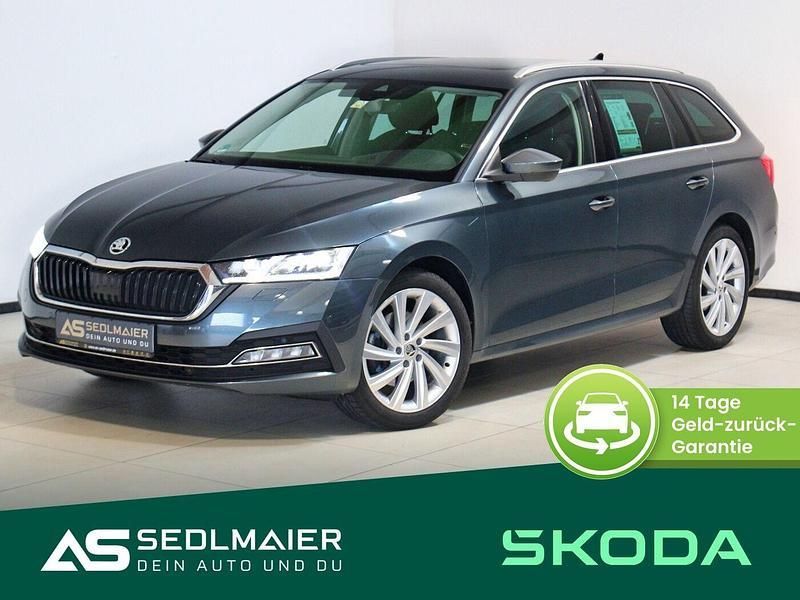 Quarzgrau Gebraucht 2022 Skoda Octavia Style Kombi | 27.900 € (Teuer) - Bild 1/4