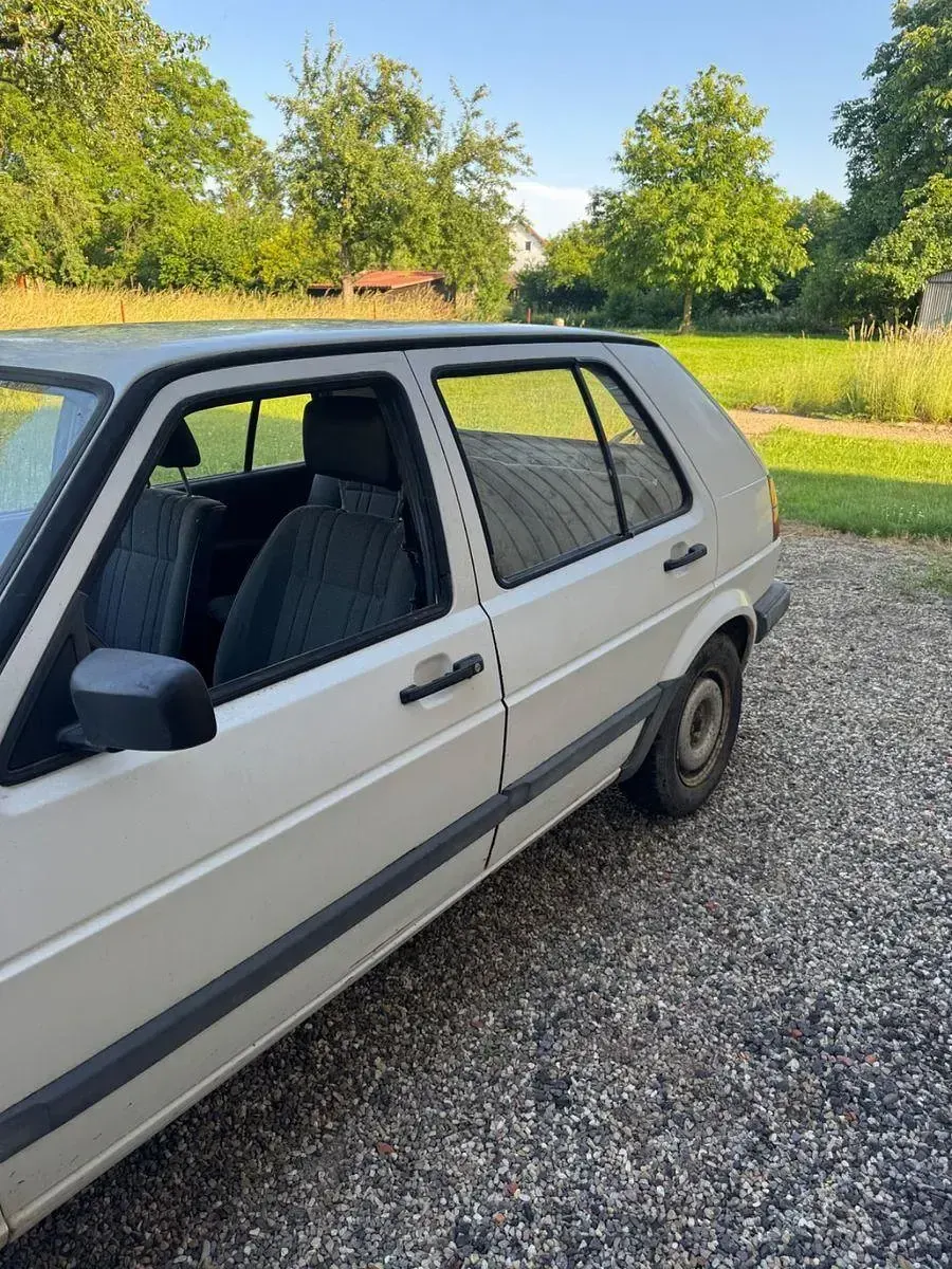 Gebraucht VW Golf II 72 PS (52 kW) 1990 Weiß Kleinwagen