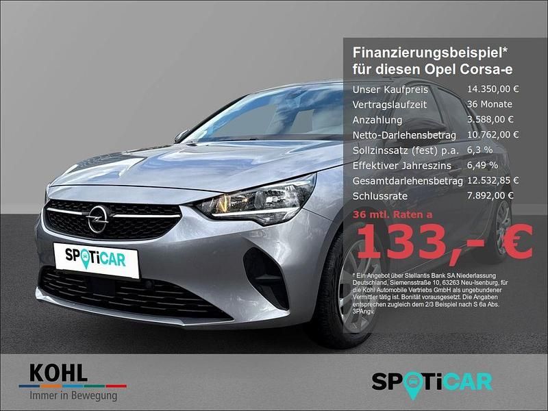 Grau Gebraucht 2021 Opel Corsa-e Edition Kleinwagen | 15.650 € (Fairer Preis) - Bild 1/4