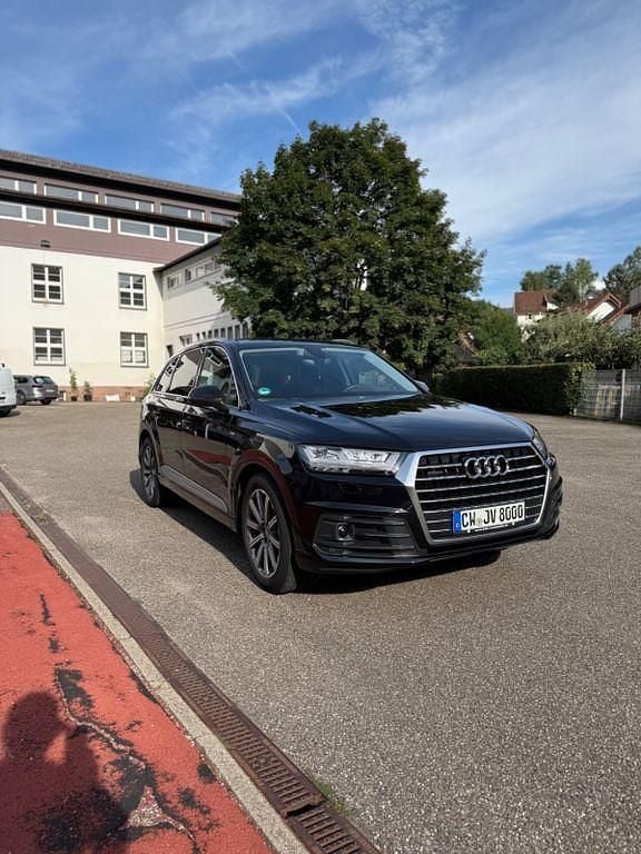 Schwarz Gebraucht 2017 Audi Q7 S-Line SUV | 37.690 € (Guter Preis) - Bild 1/4