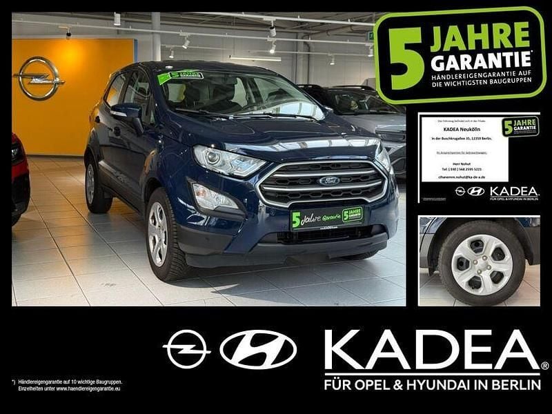 Blazerblau Gebraucht 2019 Ford Ecosport SUV | 8.490 € (Guter Preis) - Bild 1/3