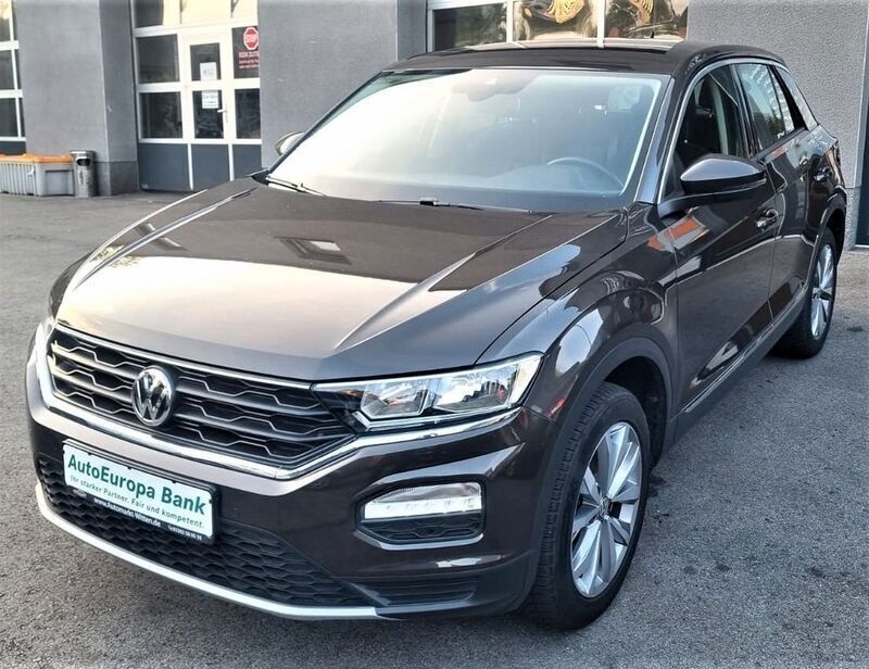 Schwarz Gebraucht 2019 VW T-Roc Style SUV | 18.900 € (Fairer Preis) - Bild 1/4