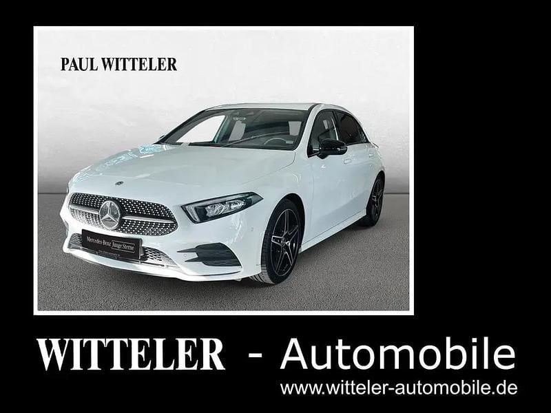 Unilack polarweiß Gebraucht 2020 Mercedes A220 AMG line Limousine | 30.870 € (Fairer Preis) - Bild 1/4