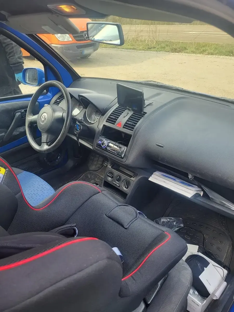Gebraucht VW Lupo 50 PS (36 kW) 1998 Blau Kleinwagen