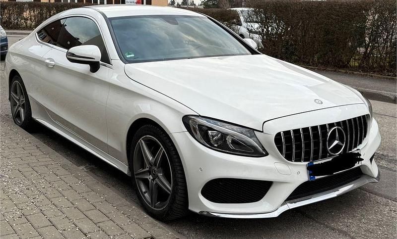 Gebraucht Mercedes C180 AMG 156 PS (114 kW) 2016 Weiß Coupé