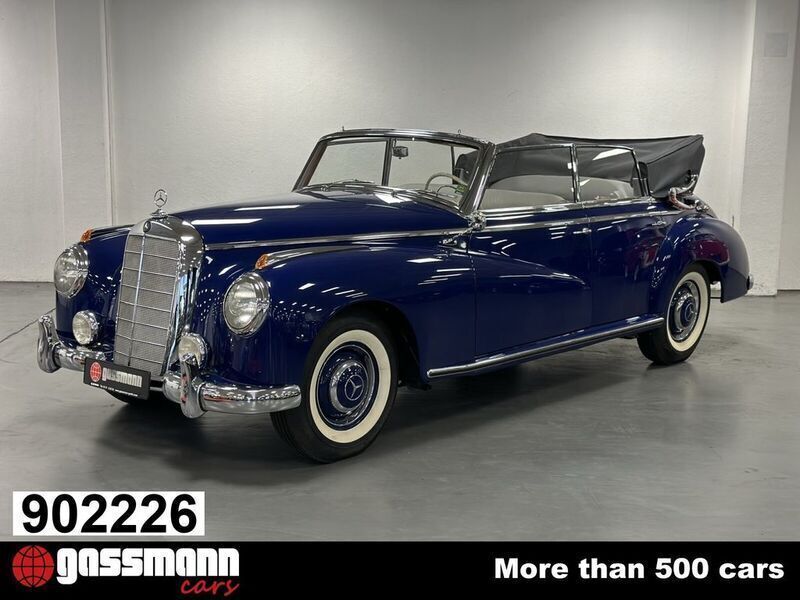 Blau Gebraucht 1952 Mercedes 300 Cabrio | 590.000 € - Bild 1/4