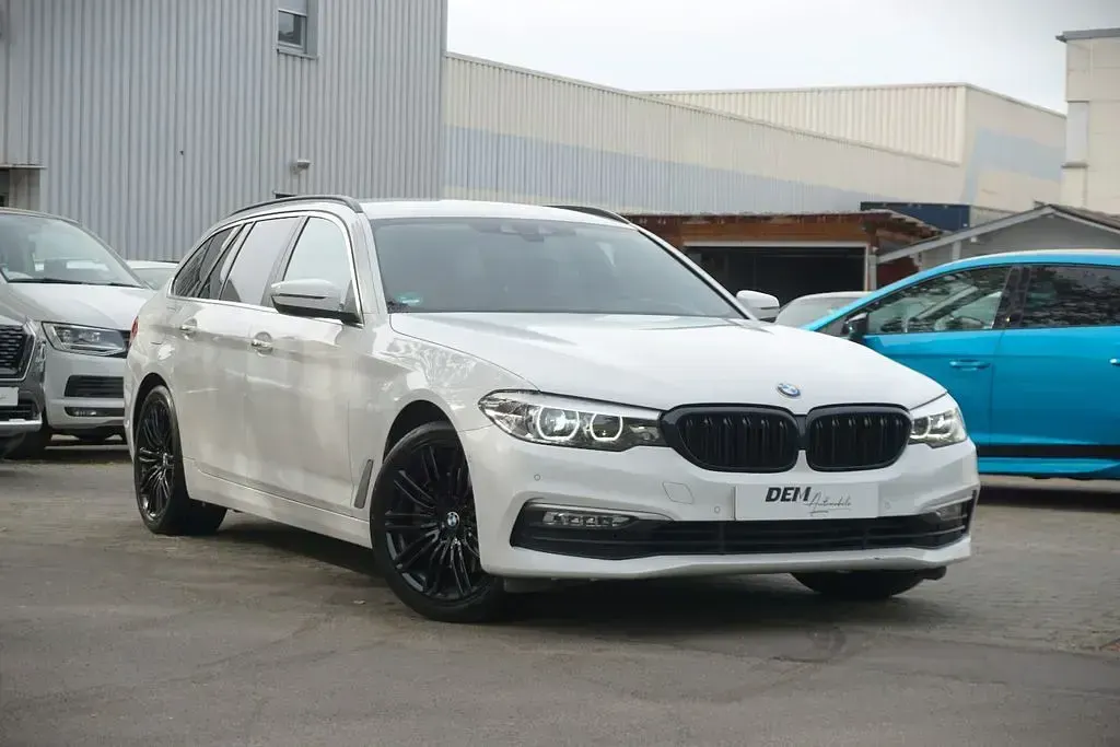 Brugt BMW 540 Performance 320 HK (235 kW) 2018 Hvid Sedan