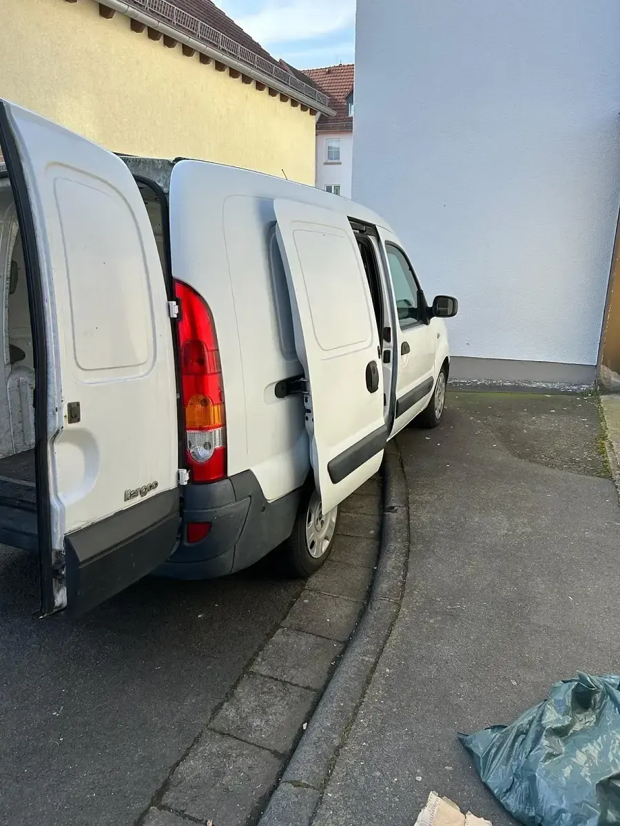 Gebraucht Renault Kangoo 65 PS (47 kW) 2008 Weiß Van / Kleinbus