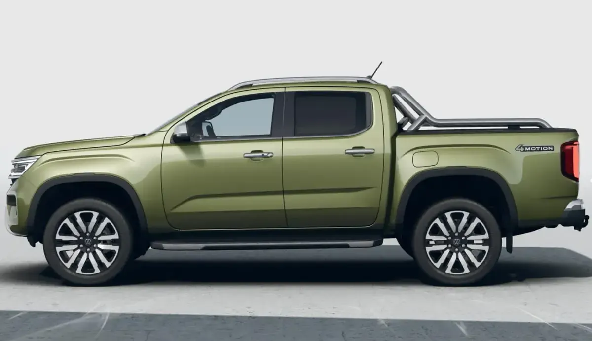 Neu VW Amarok Aventura 241 PS (177 kW) 2026 Reed green metallic Pickup