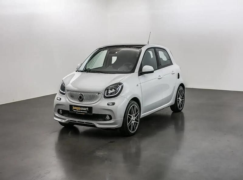 Gebraucht Smart ForFour Brabus Xclusive 121 PS (88 kW) 2019 Weiß (white (uni) (weiß)) Kleinwagen