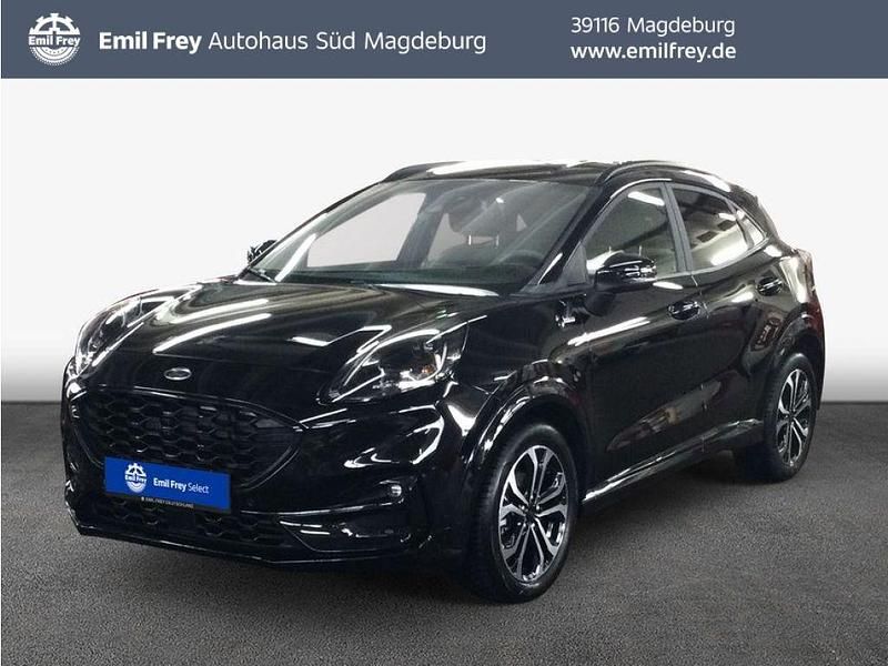 Agate black metallic (metallic) Gebraucht 2024 Ford Puma SUV | 20.842 € (Superpreis) - Bild 1/4