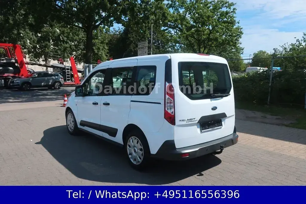 Gebraucht Ford Transit Connect Trend 101 PS (74 kW) 2016 Weiß Van / Kleinbus