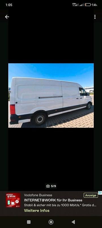 Gebraucht VW Crafter 140 PS (102 kW) 2019 Weiß Van