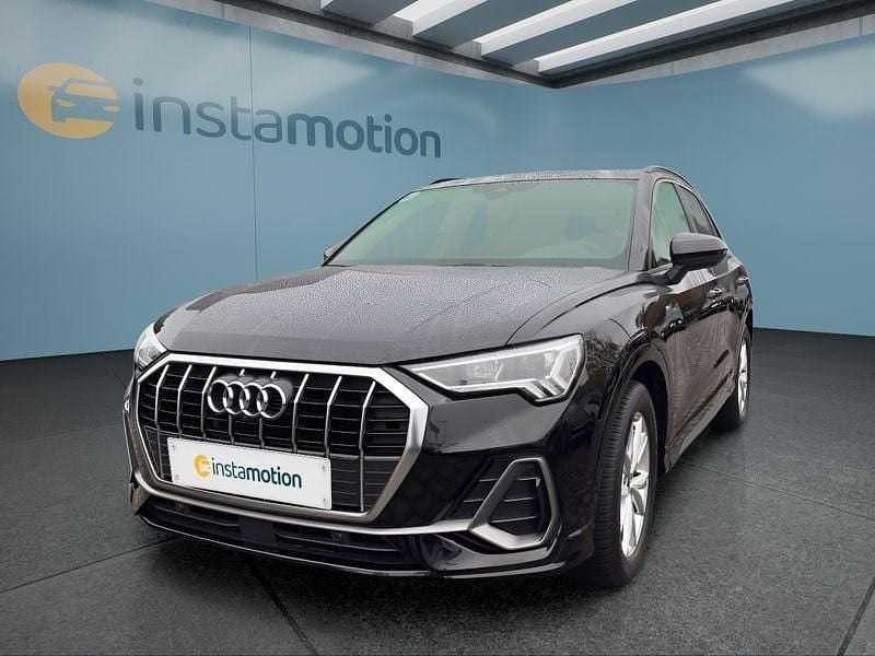 Schwarz Gebraucht 2022 Audi Q3 S-Line SUV | 25.649 € (Guter Preis) - Bild 1/4