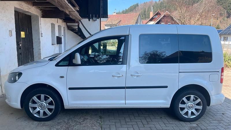 Gebraucht VW Caddy 98 PS (72 kW) 2014 Weiß Van / Kleinbus