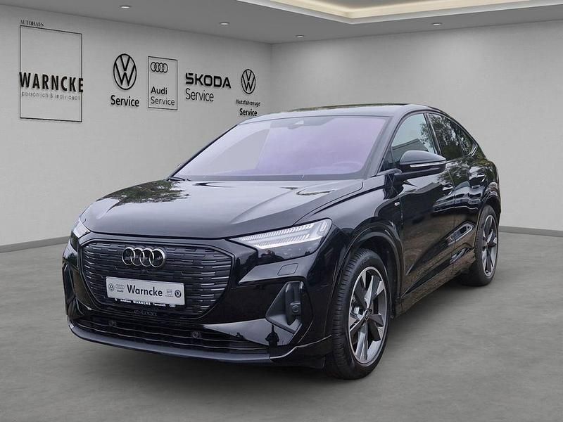 Schwarz Gebraucht 2023 Audi Q4 Sportback e-tron Ambiente SUV | 45.970 € (Teuer) - Bild 1/4