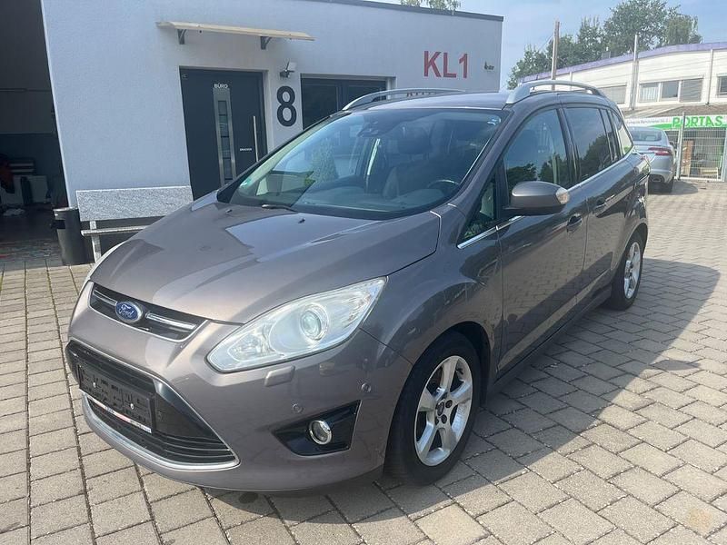 Braun Gebraucht 2014 Ford Grand C-Max Titanium Van / Kleinbus | 6.990 € (Guter Preis) - Bild 1/4