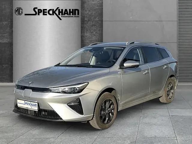 Silber Gebraucht 2024 MG MG5 EV Luxury Kombi | 23.900 € (Fairer Preis) - Bild 1/4
