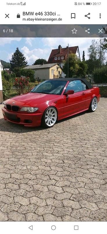 Gebraucht BMW 330 231 PS (169 kW) 2004 Rot Cabrio