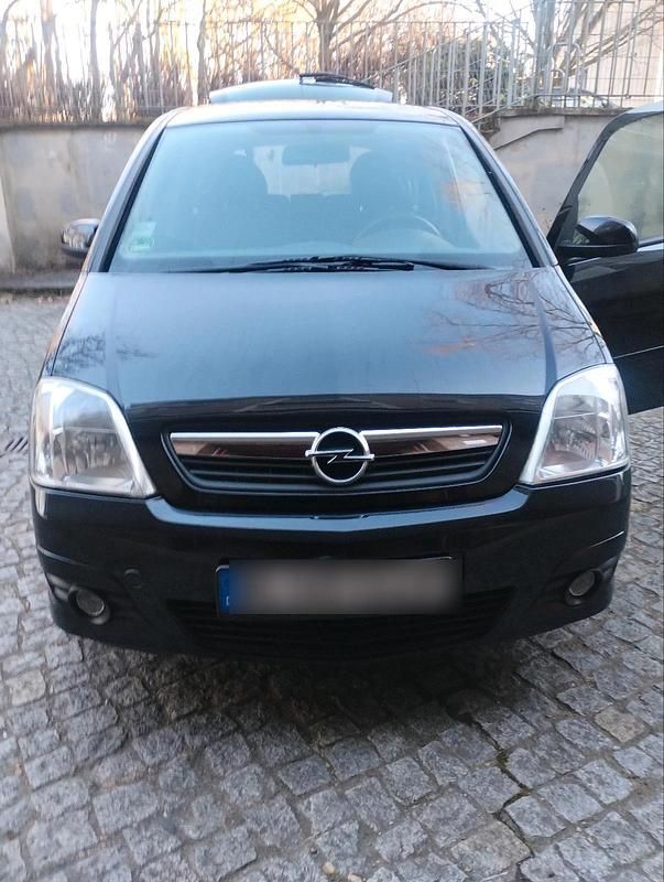 Schwarz Gebraucht 2007 Opel Meriva Van / Kleinbus | 2.490 € (Fairer Preis) - Bild 1/4