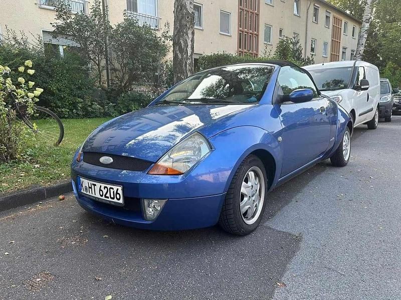 Blau Gebraucht 2004 Ford StreetKa Cabrio | 2.500 € (Etwas zu teuer) - Bild 1/4