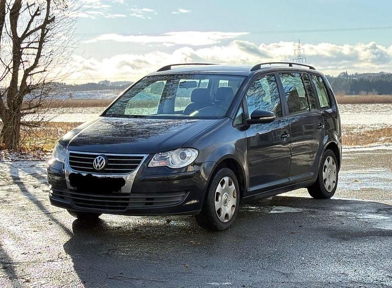 Gebraucht VW Touran 140 PS (102 kW) 2009 Schwarz Van / Kleinbus