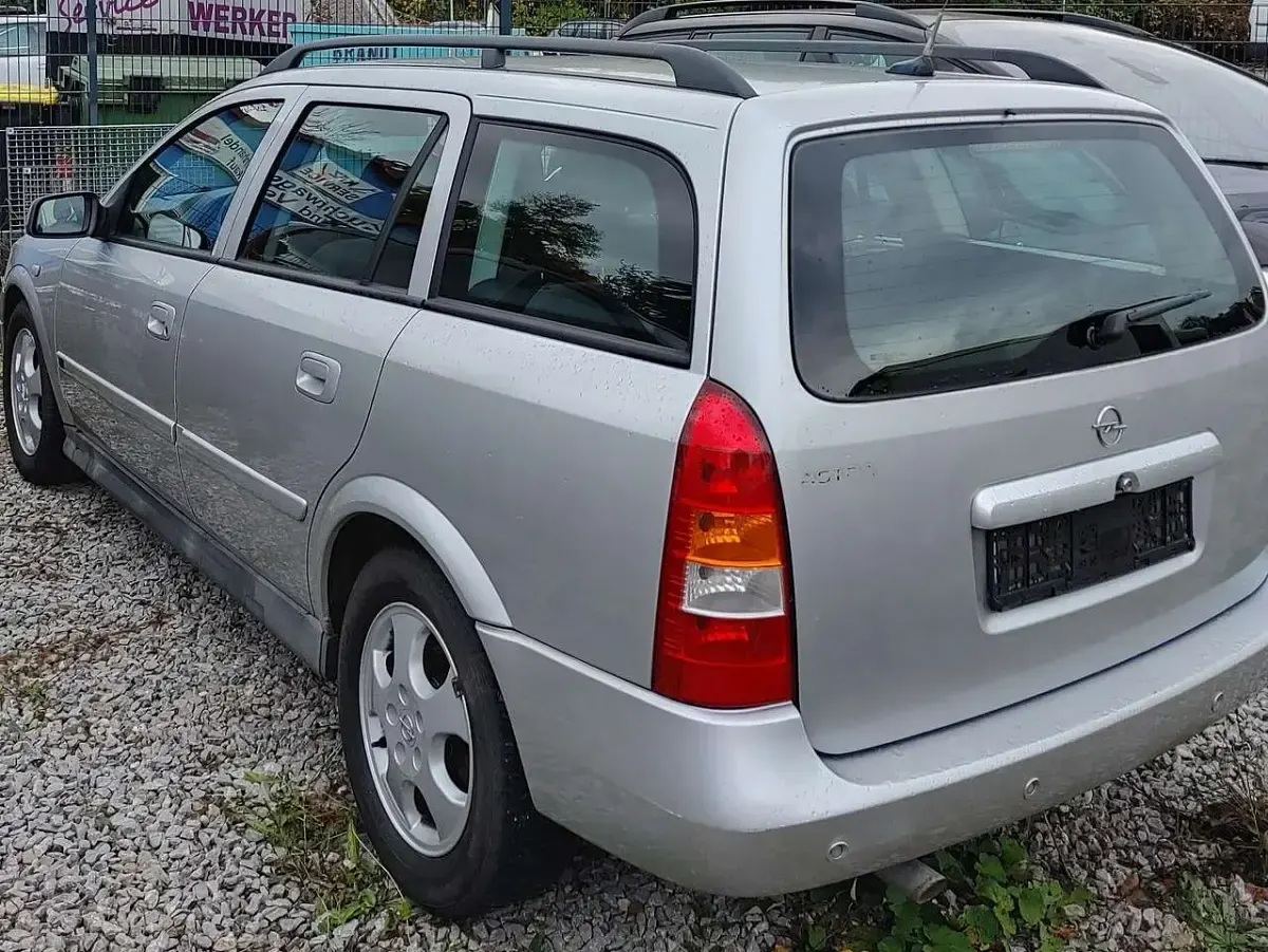 Gebraucht Opel Astra Elegance 125 PS (91 kW) 2003 Grau Kombi