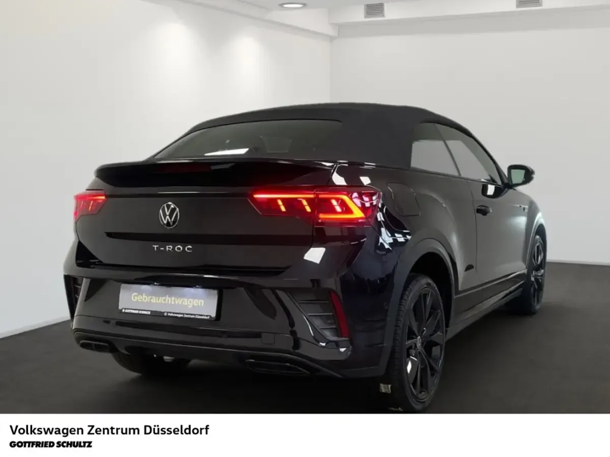 Gebraucht VW T-Roc R-line 150 PS (110 kW) 2023 Schwarz SUV