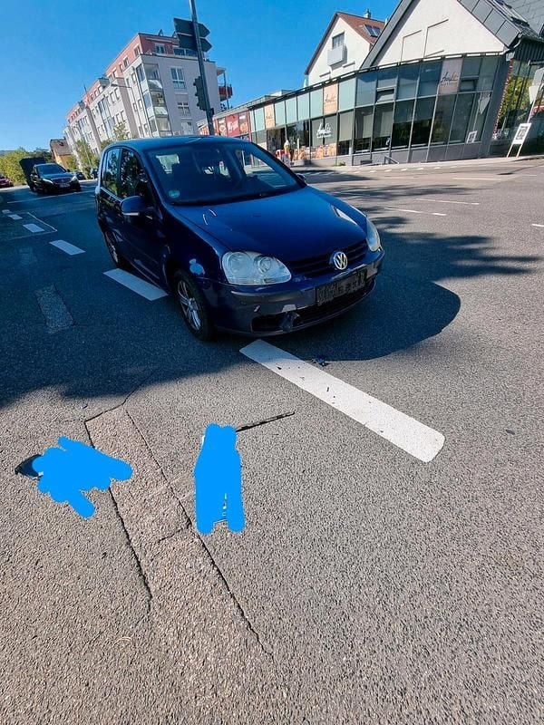 Gebraucht VW Golf V 2005 Blau Kleinwagen